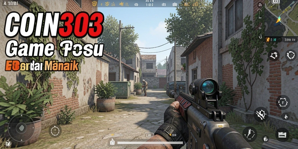 Tampilan gameplay seru dalam COIN303 dengan aksi menembak yang mendebarkan.