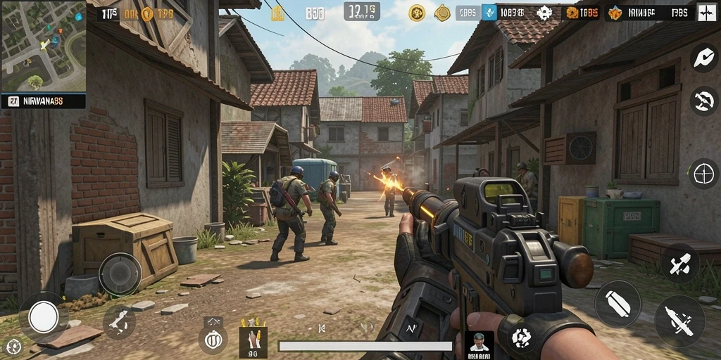 Screenshot tampilan gameplay seru dari NIRWANA88 di TPS.