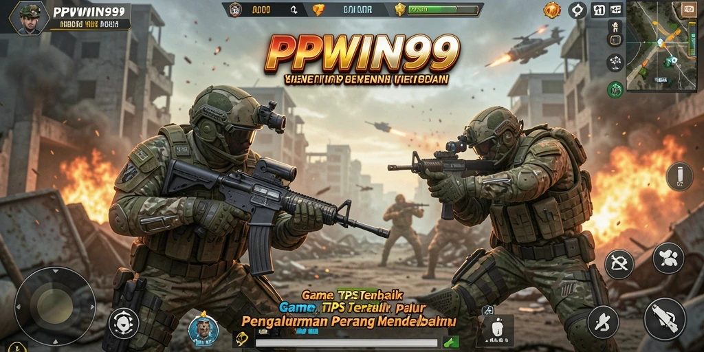 Gameplay mendebarkan dalam dunia TPS yang penuh aksi.