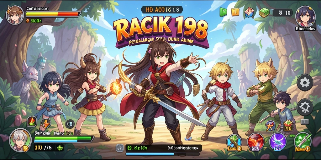 Tampilan menarik dari gameplay RACIK198 yang penuh aksi.