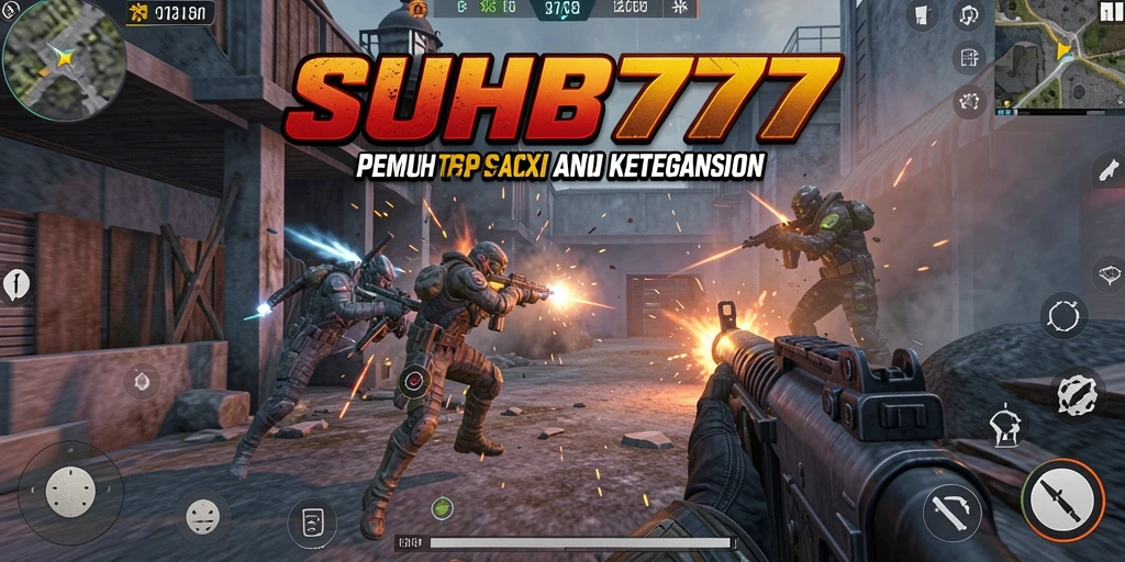 Tampilan gameplay TPS yang mendebarkan di SUHU777.