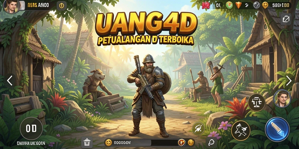 Gameplay seru dalam dunia terbuka UANG4D yang memukau.